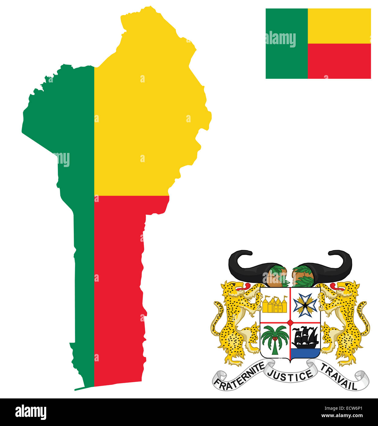 Coat of arms of benin hi-res stock photography and images - Alamy