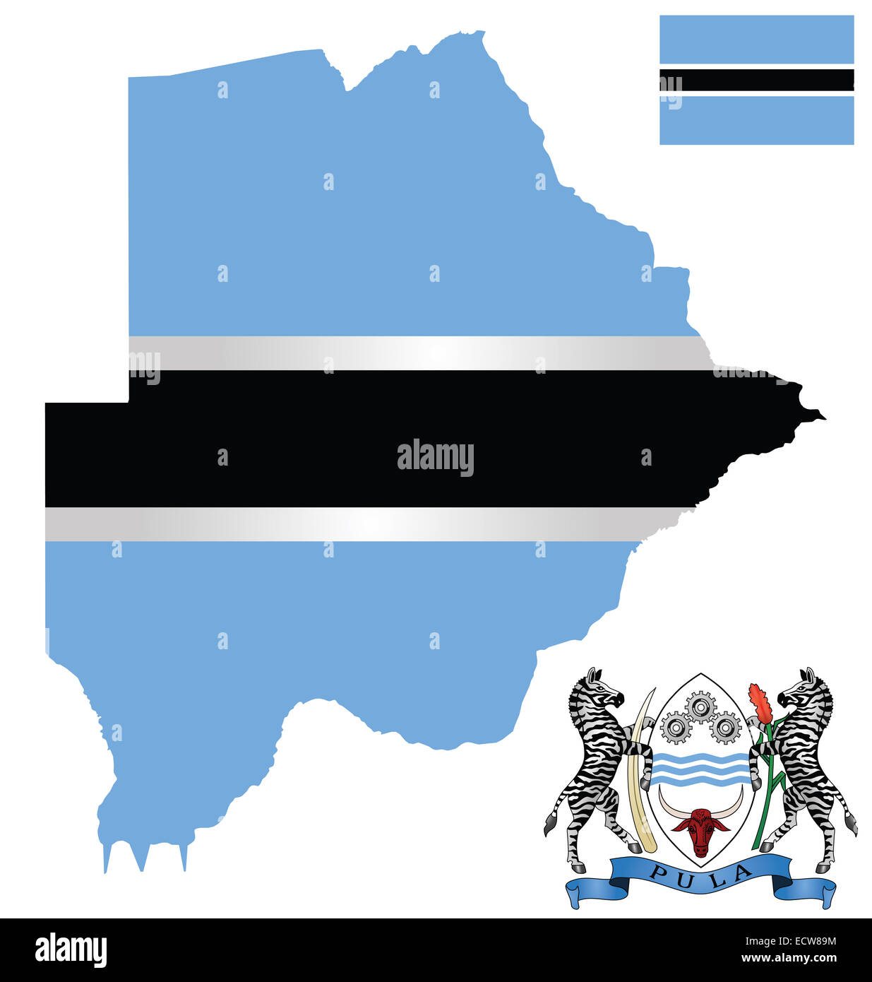 Coat of arms of botswana hires stock photography and images Alamy