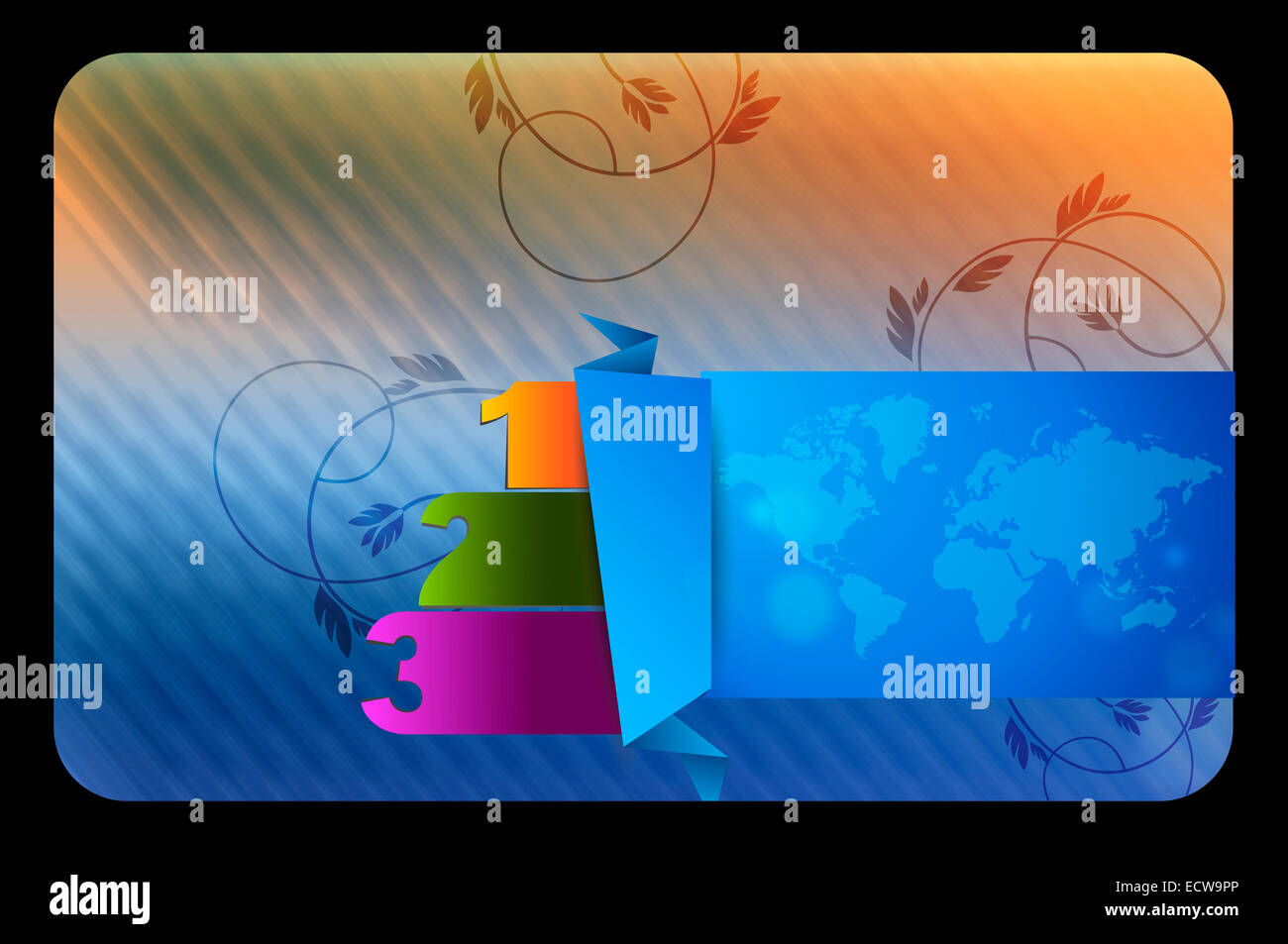 Abstract background for the design of your business card Stock Photo ...