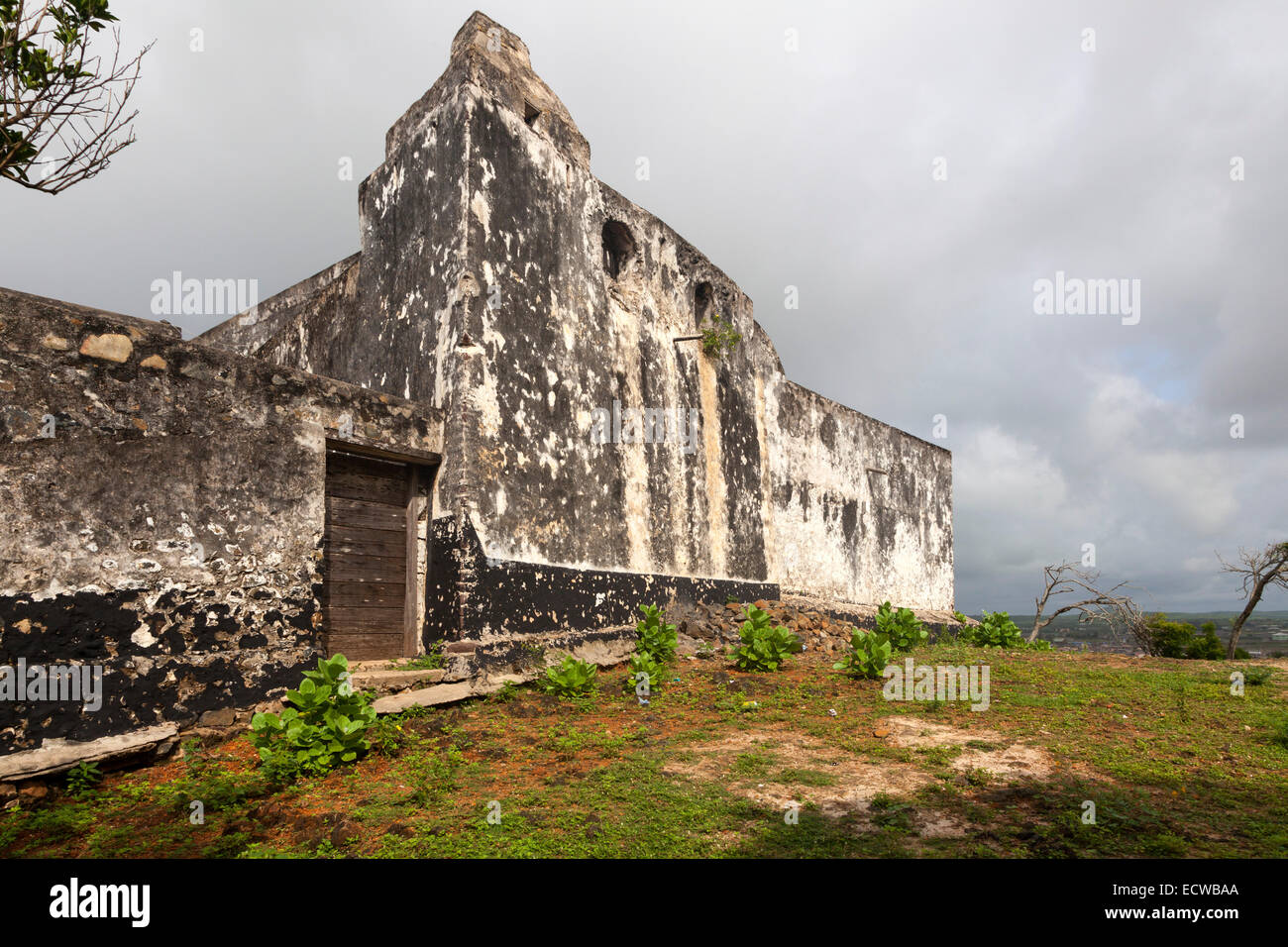 Fort Patience, Apam, Ghana, Africa Stock Photo
