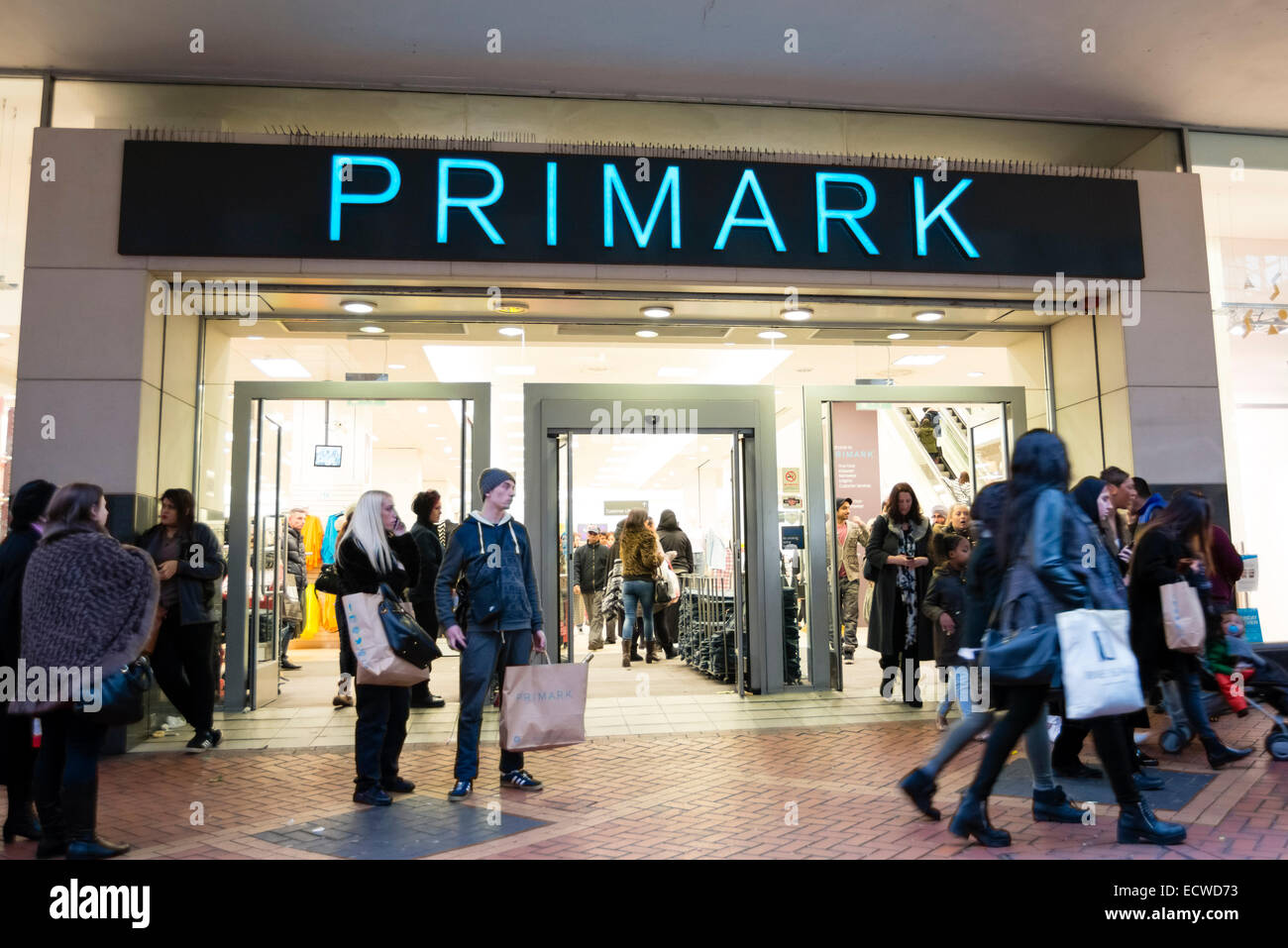 Primark store, Birmingham, UK. Stock Photo