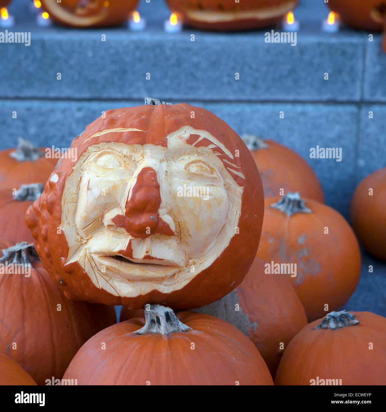 pumpkin of the Halloween Pumpkin Stock Photo - Alamy