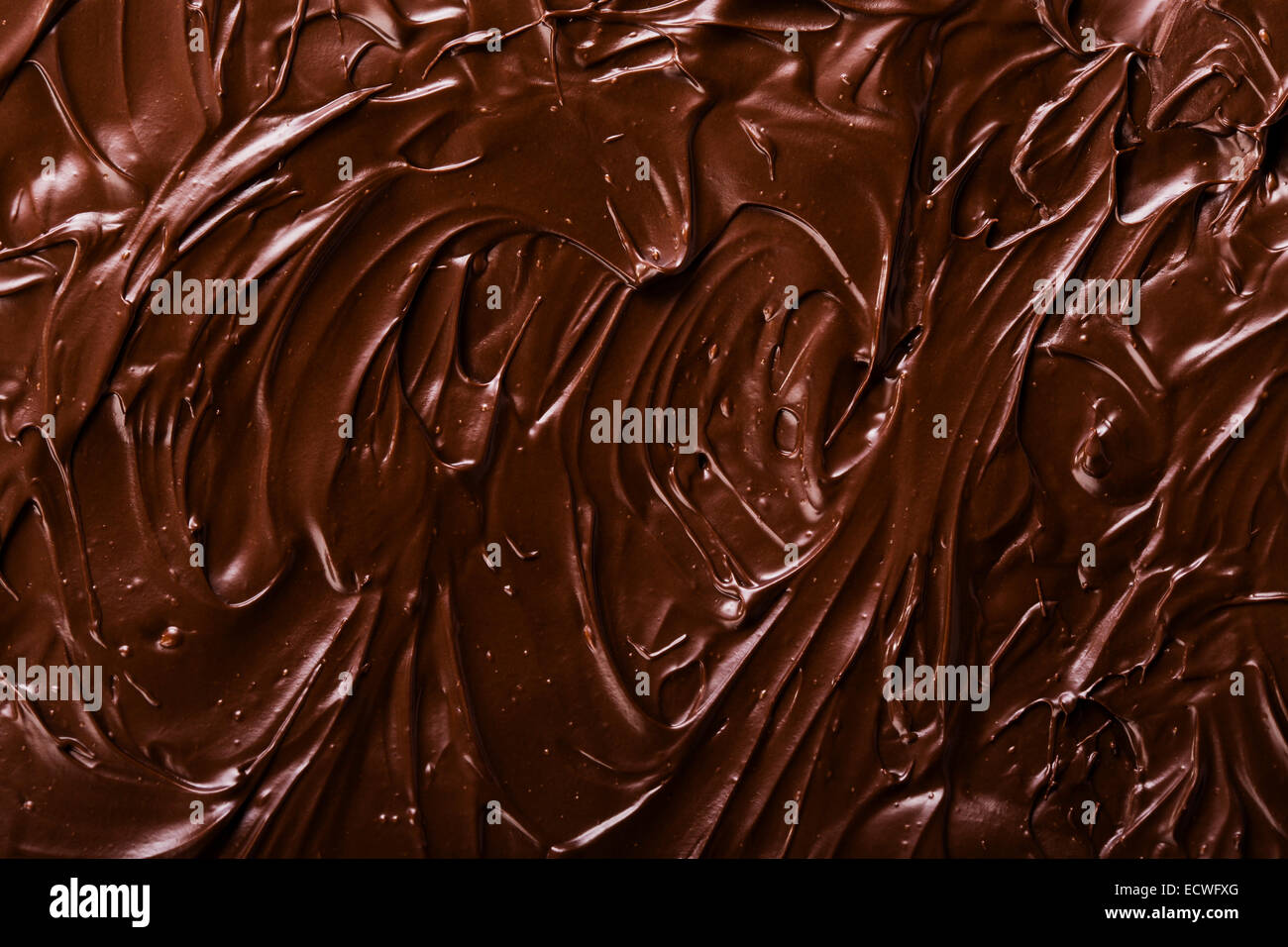 texture of chocolate icing closeup Stock Photo Alamy