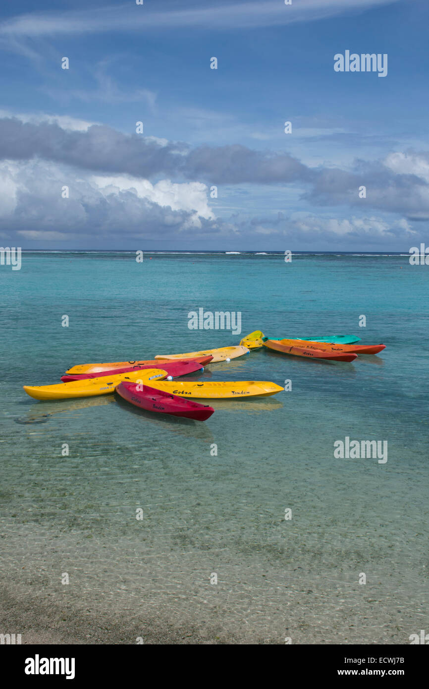 Micronesia, Mariana Islands, US Territory of Guam, Tamuning. Colorful