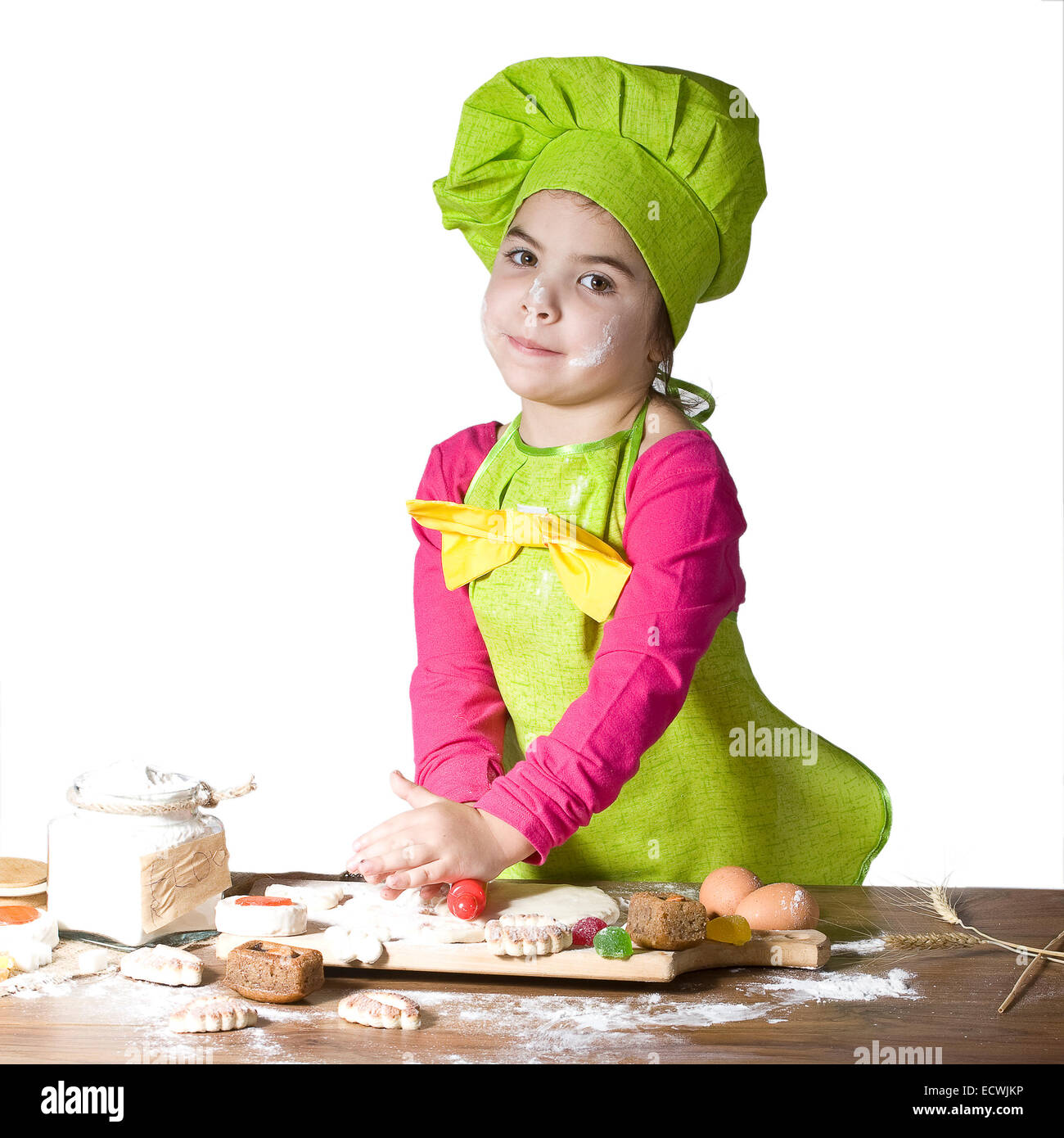little cook Stock Photo