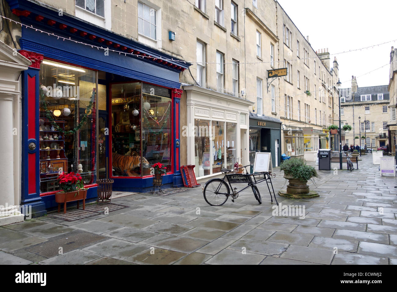 Bath city shops somerset england uk hires stock photography and images