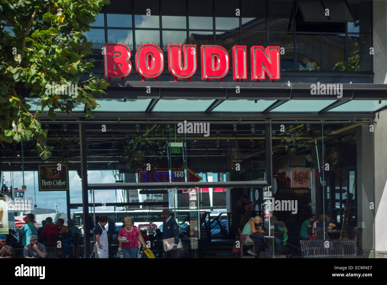 Boudin restaurant San Francisco CA Stock Photo