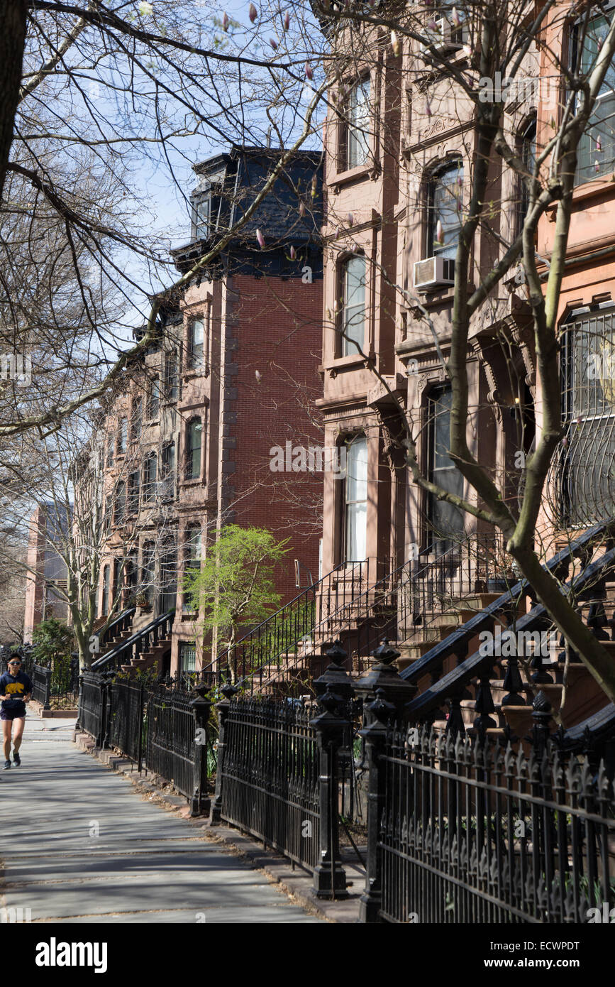 Brooklyn brownstones hires stock photography and images Alamy