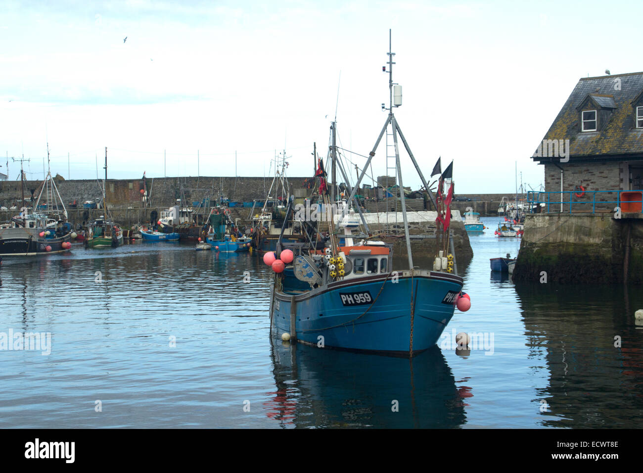 Mevagissey fish market cornwall hires stock photography and images Alamy
