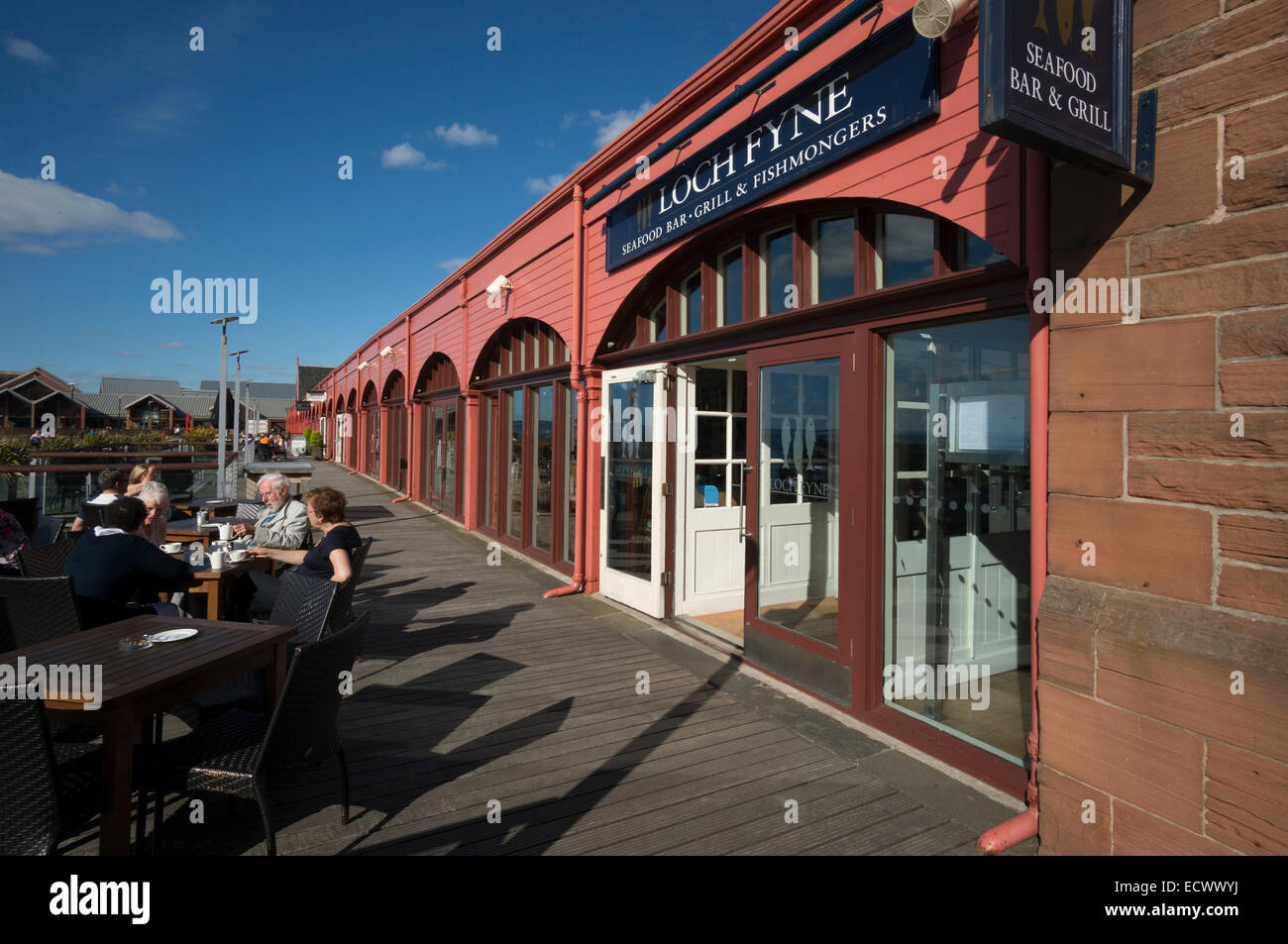 Loch Fyne restaurant, Newhaven, Edinburgh Stock Photo 76786518 Alamy