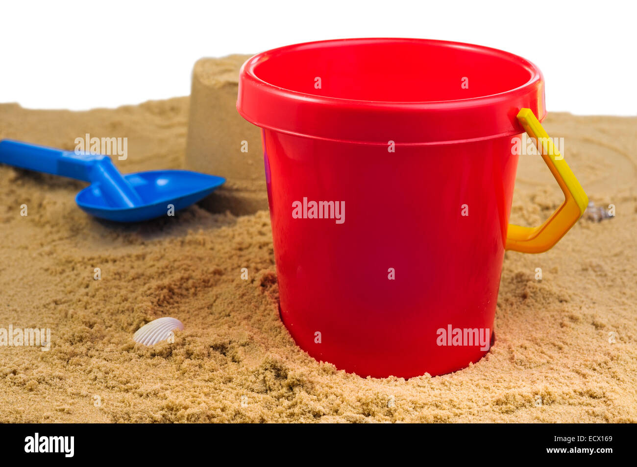 Red bucket yellow spade hires stock photography and images Alamy
