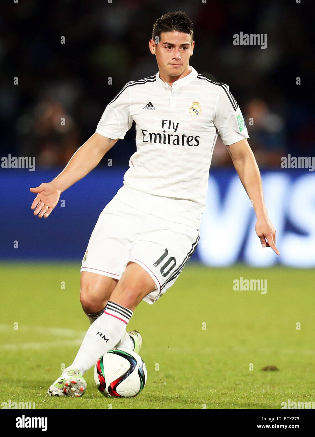 Marrakesh, Morocco. 20th Dec, 2014. FIFA World Club Cup. Final. Real Madrid versus San Lorenzo. Real Madrid midfielder James Rodriguez (10) Credit:  Action Plus Sports/Alamy Live News Stock Photo