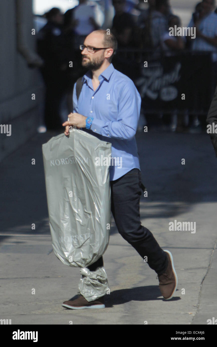 Michael Stevens at the Jimmy Kimmel show in Hollywood  Featuring: Michael Stevens Where: Los Angeles, California, United States When: 17 Jun 2014 Stock Photo