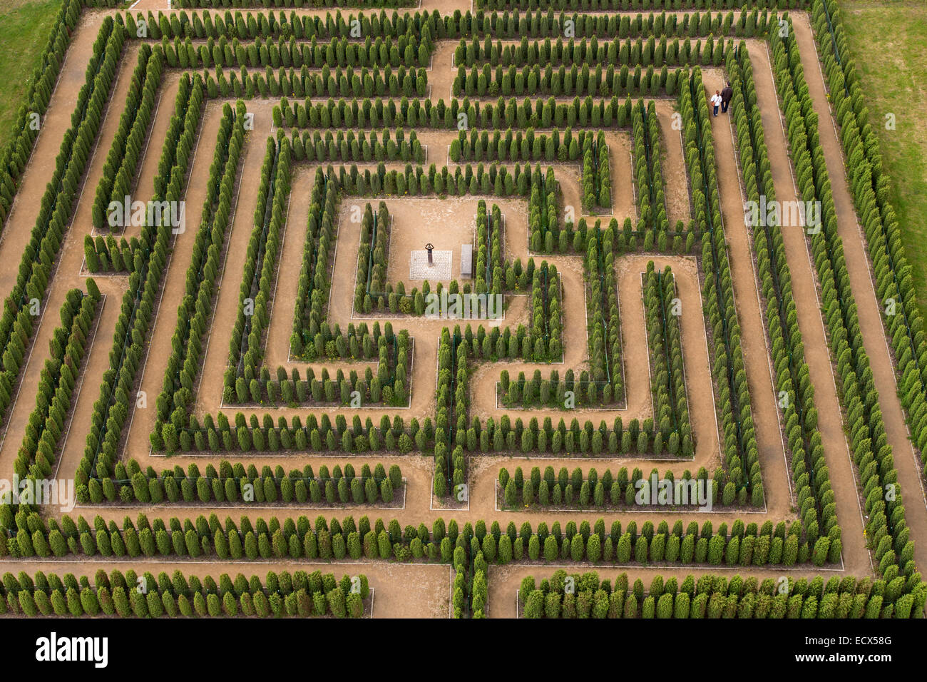 Labyrinth, Brandenburg, Germany, Europe Stock Photo Alamy