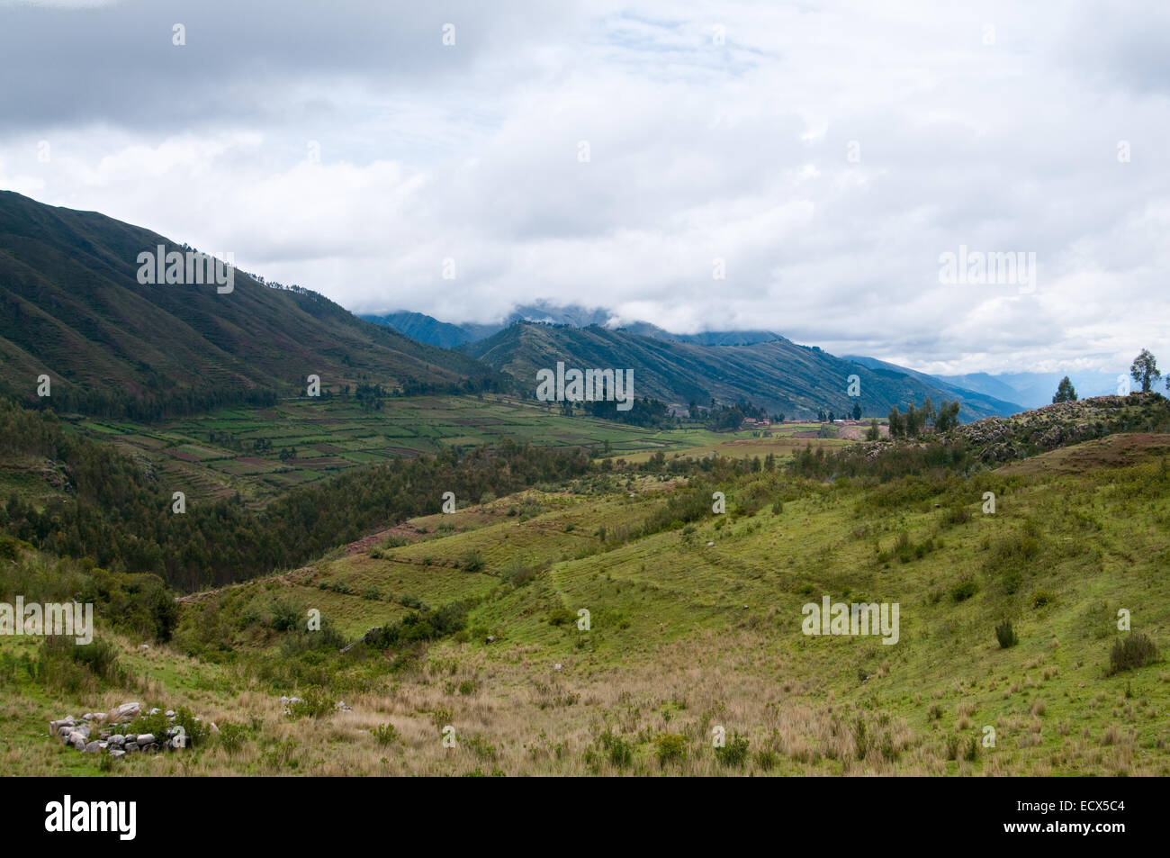 The picture of the Andes in Peru Stock Photo - Alamy