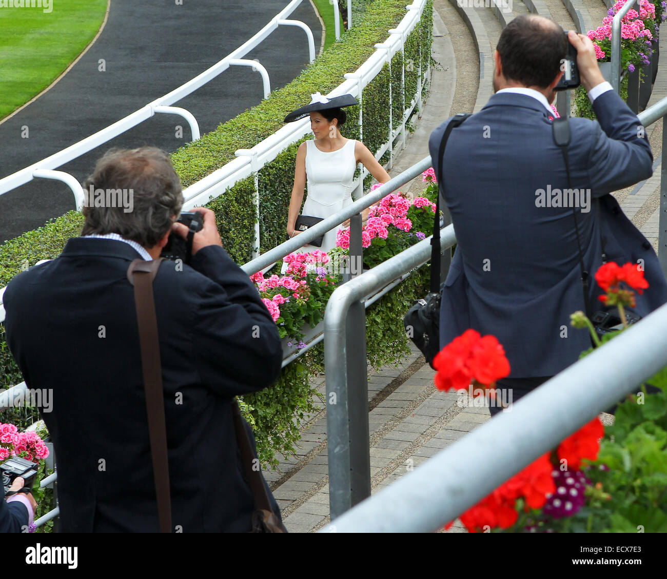Royal Ascot, day 2, Royal Enclosure dress code Featuring Atmosphere