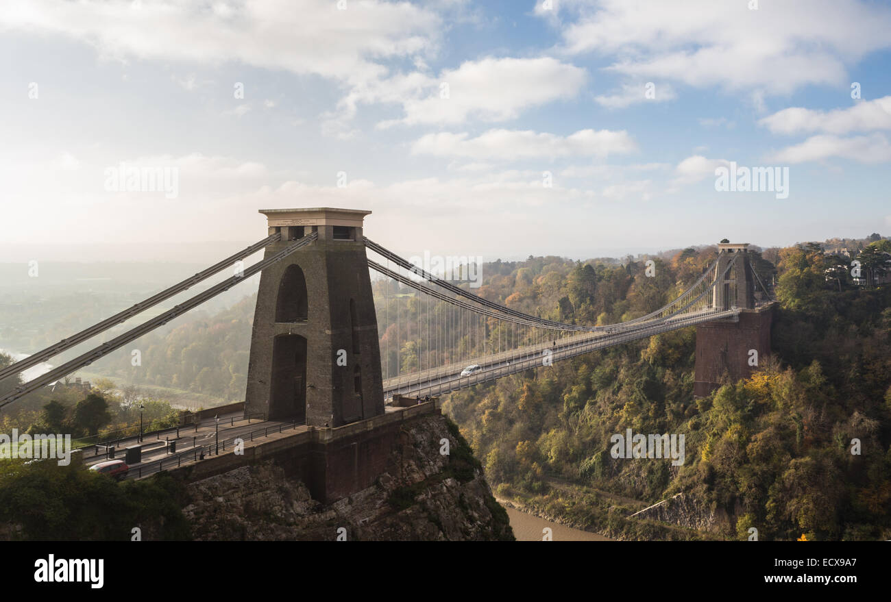 Clifton Suspension Bridge in Clifton, Bristol Stock Photo Alamy