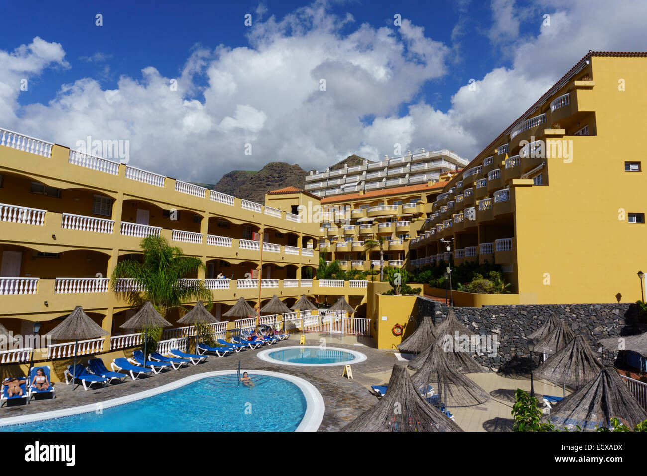 Tenerife - El Marques Palace hotel in Puerto de Santiago Stock Photo - Alamy