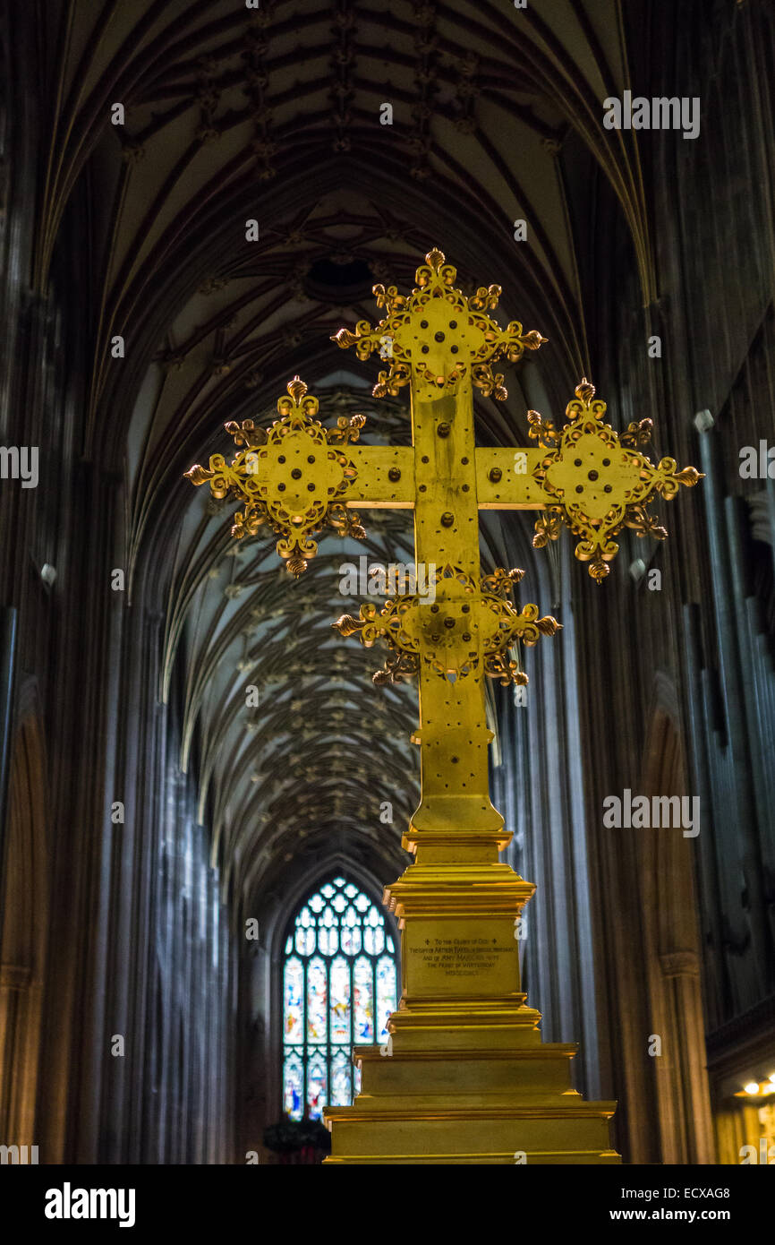 Bristol cathedral stained glass window hires stock photography and