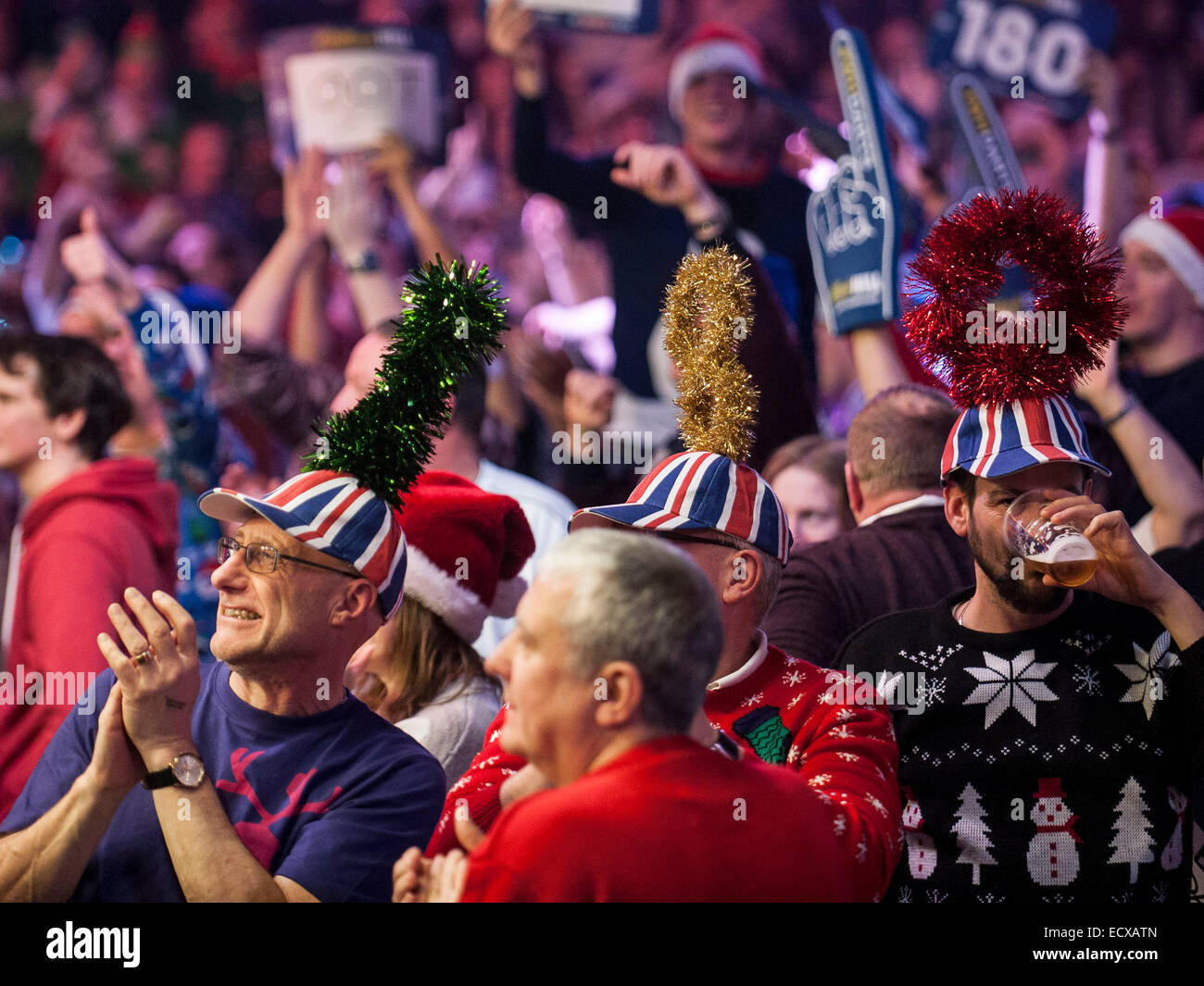 London, UK. 21st Dec, 2014. William Hill PDC World Darts Championship