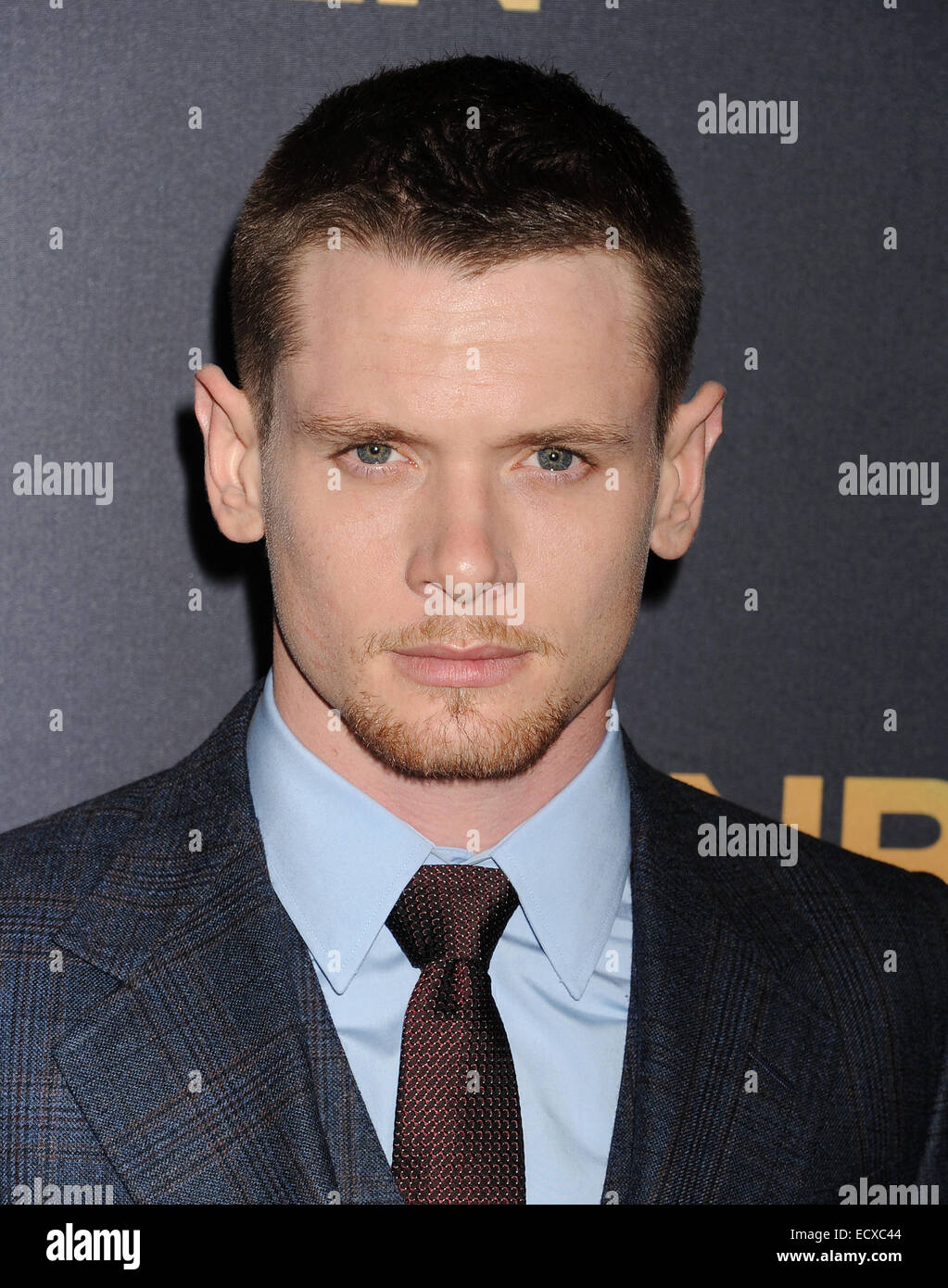 JACK O'CONNELL  US film actor in December 2014. Photo Jeffrey Mayer Stock Photo