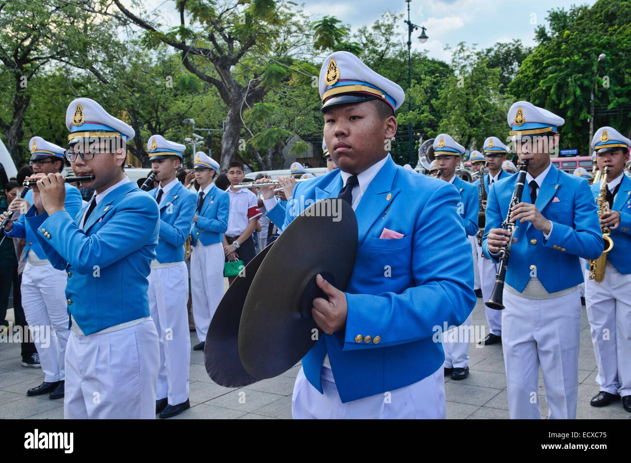 Marching Cymbal Player