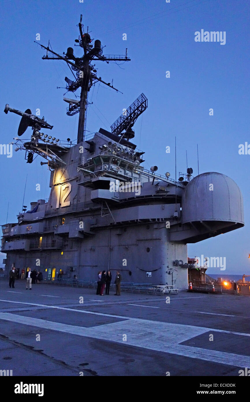 USS Hornet museum in San Francisco CA Stock Photo