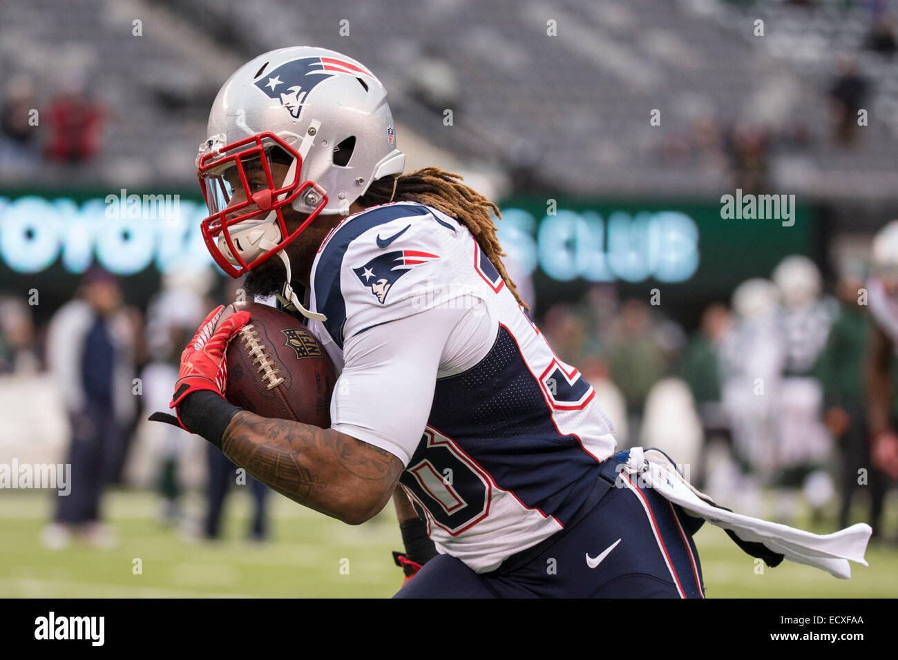 Brandon bolden running back new hi res stock photography and images Alamy