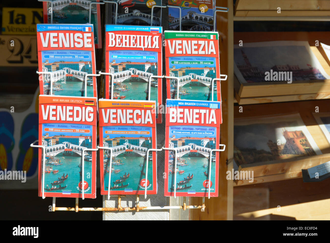 Souvenirs for sale in Venice Stock Photo Alamy