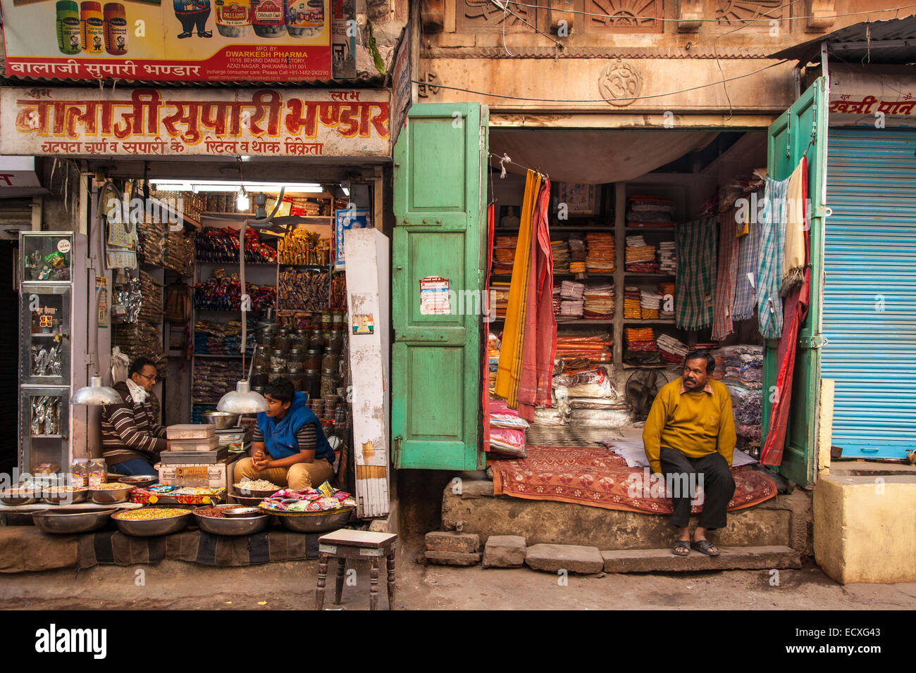 retail shops in Jodhpur, Rajasthan, India Stock Photo Alamy