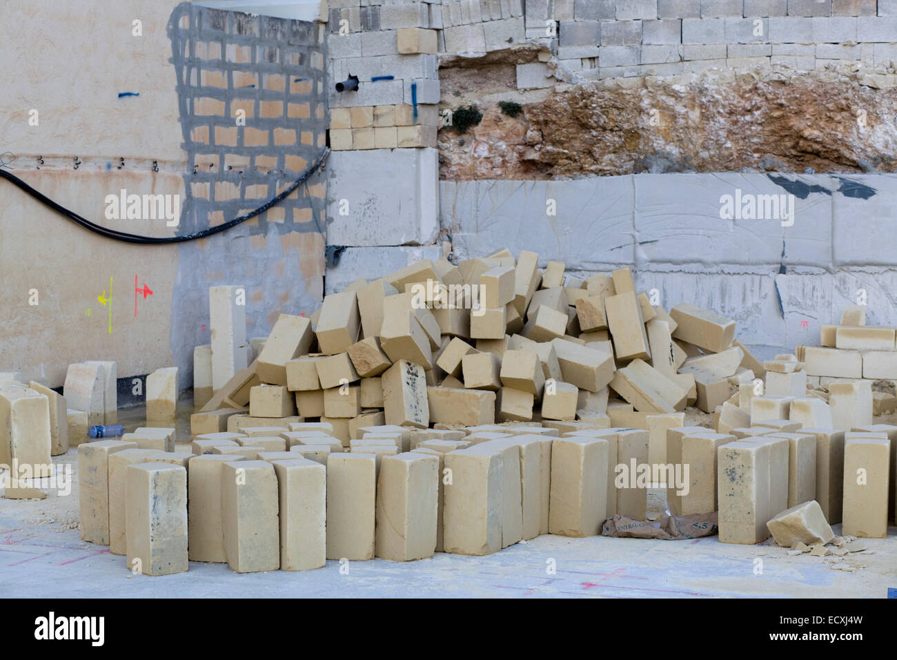 Limestone Building Blocks