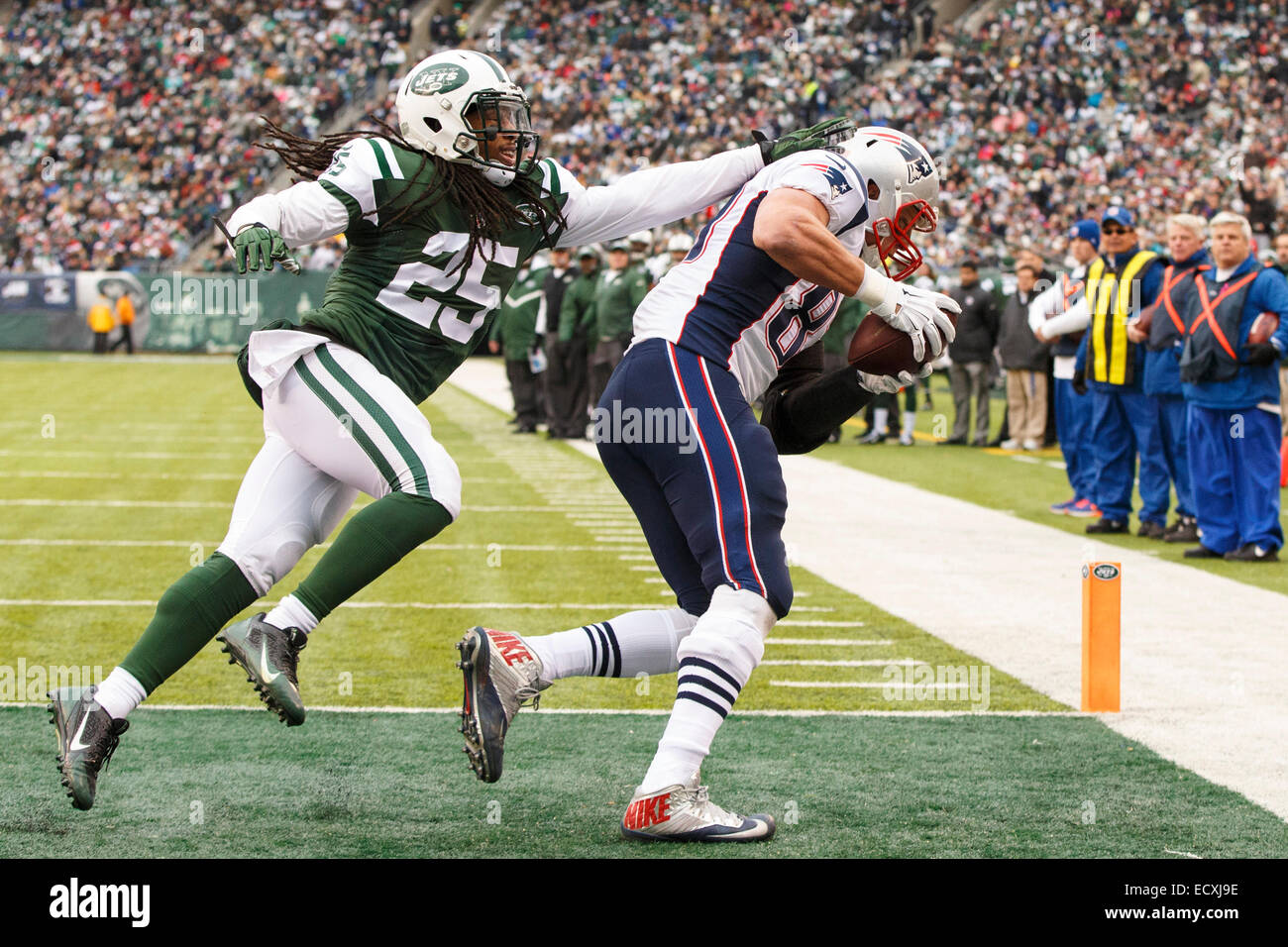 East Rutherford New Jersey USA 21st Dec 2014 New England Patriots