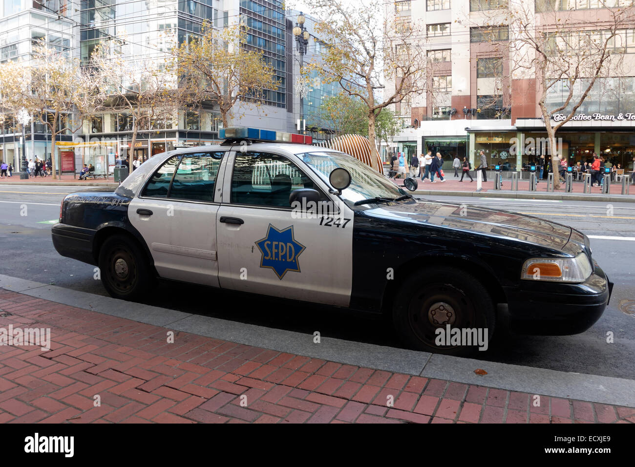 Sfpd police car hi-res stock photography and images - Alamy