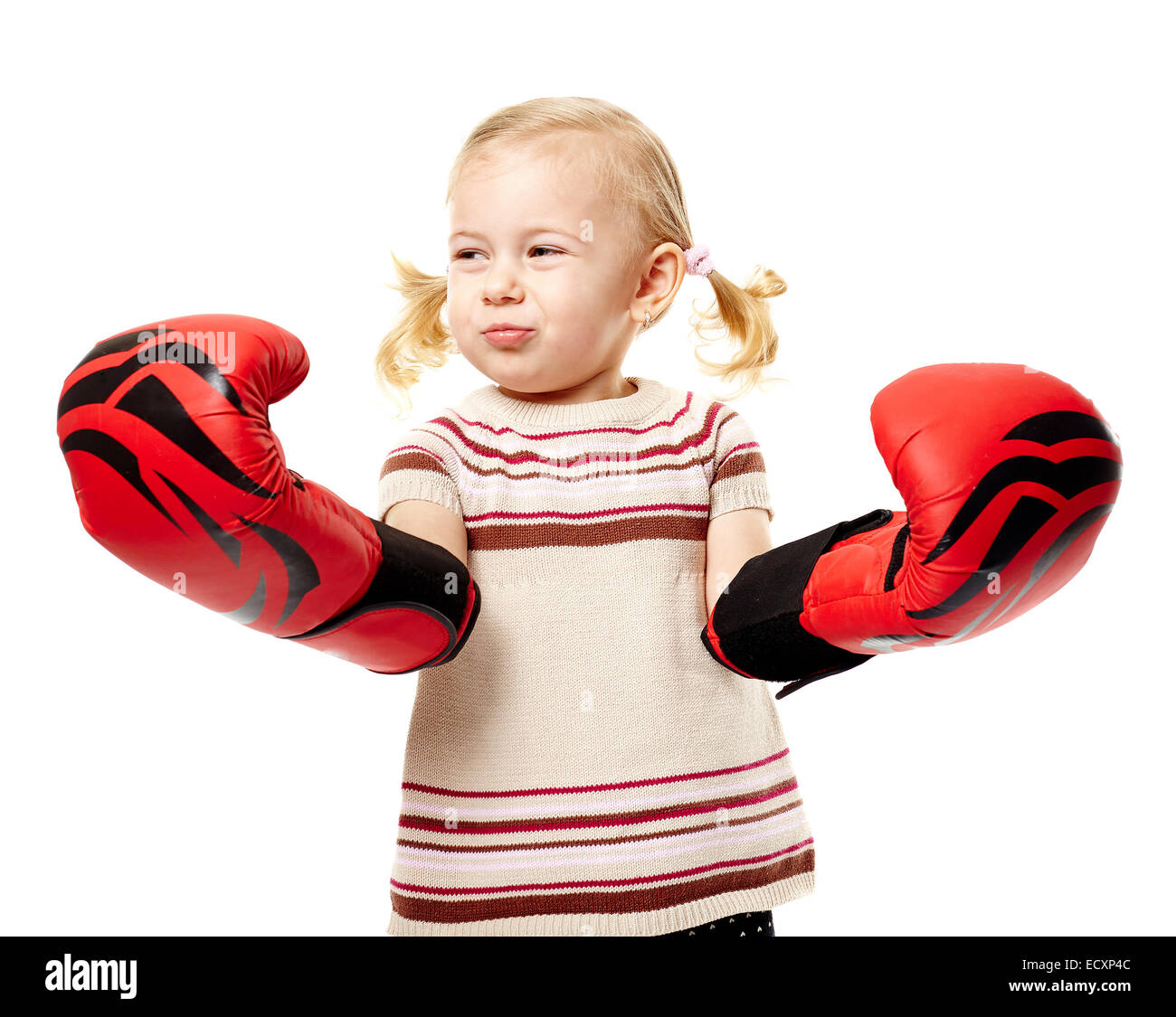 baby girl boxing gloves