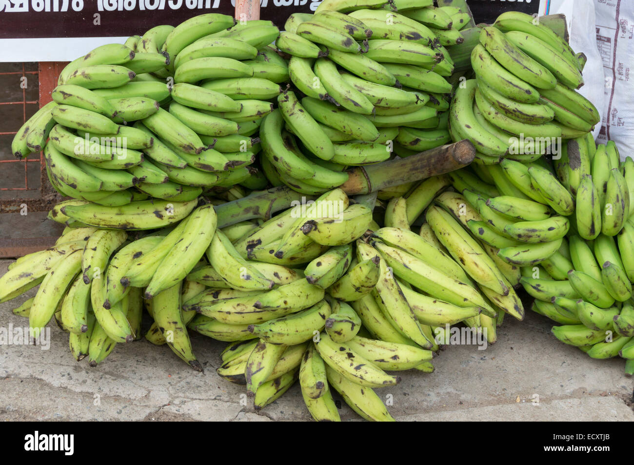 Kerala, India Cochin. Plantains Stock Photo Alamy
