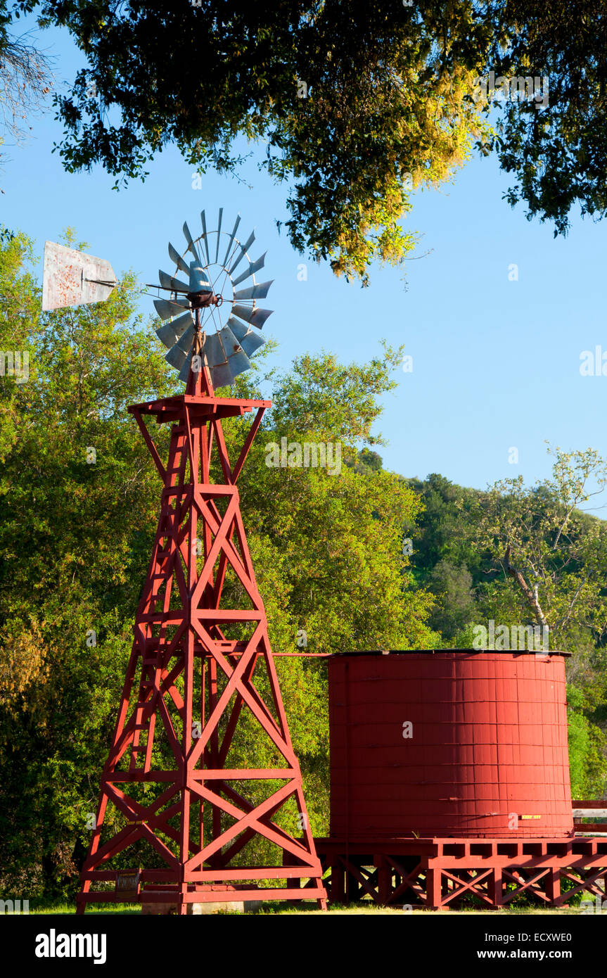 Windmill, Ronald W Caspers Wilderness Park, Orange County, California