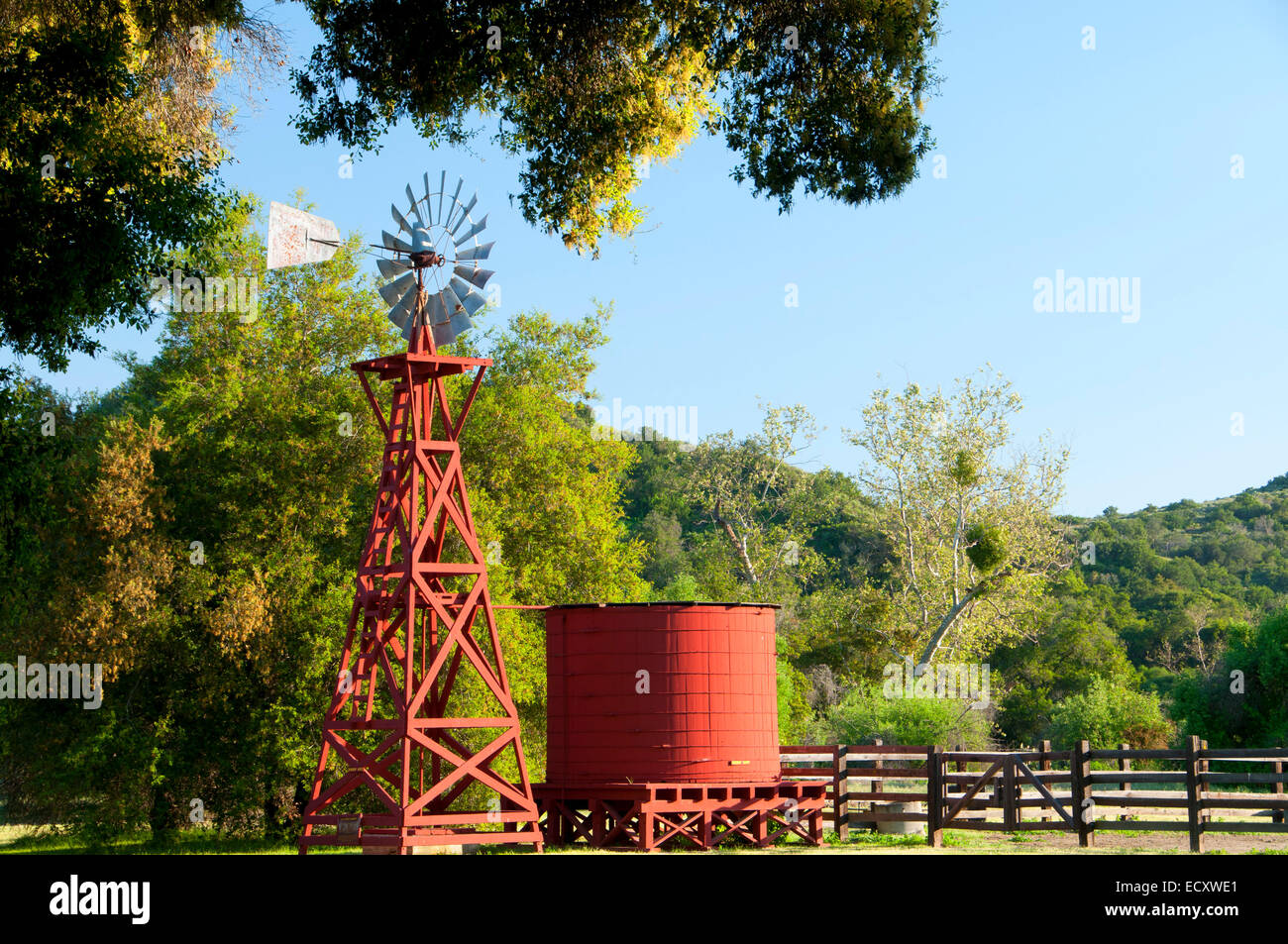 Windmill, Ronald W Caspers Wilderness Park, Orange County, California