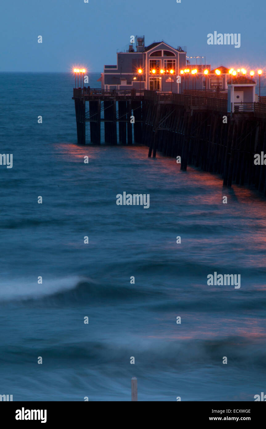 Oceanside Pier Christmas Lights