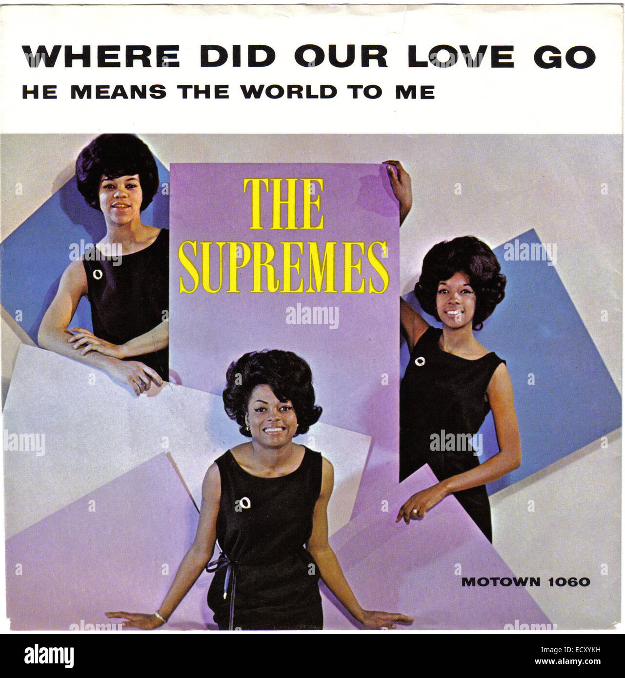 THE SUPREMES, circa 1960s.  Courtesy Granamour Weems Collection.  Editorial use only.  Licensee must obtain appropriate permissions and clearances before using this photo.  No rights are granted or implied. Stock Photo