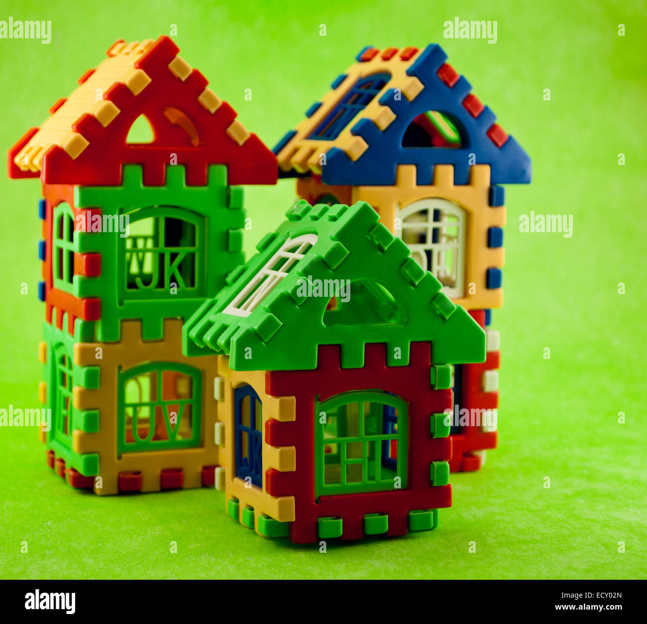 Amazing handmade product from tongue depressor stick, mini model house with  creative architect, craft product as a residential building in evening  Stock Photo - Alamy