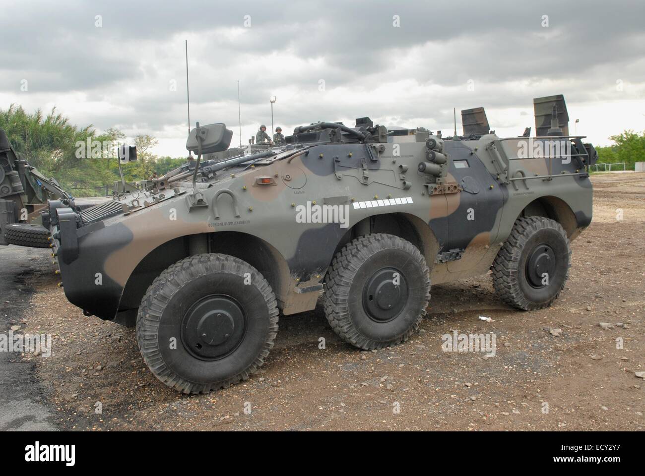 Italian army, Puma light armored car Stock Photo - Alamy