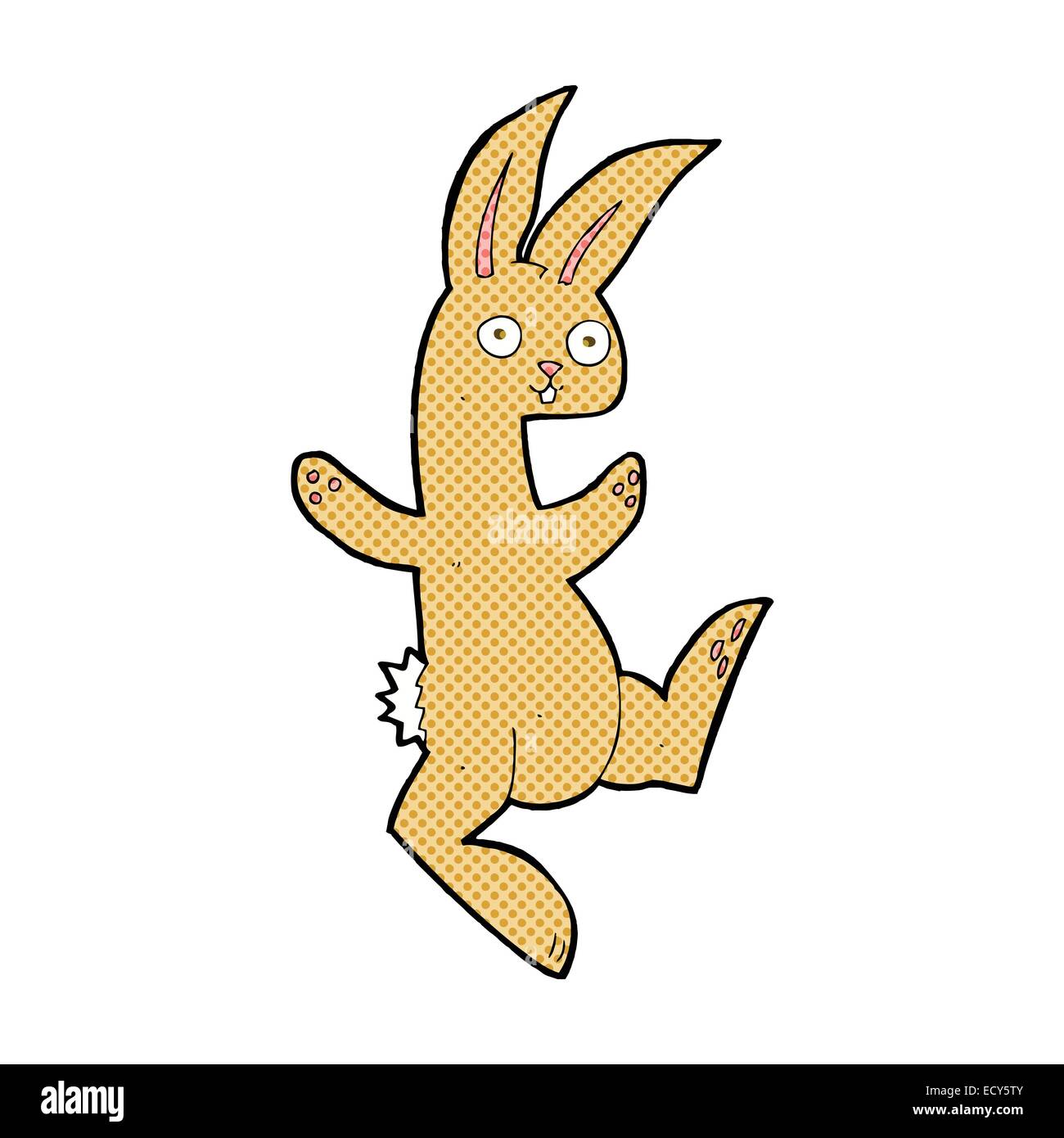 Comic Book Style Frame Rabbit funny retro comic book style cartoon rabbit Stock Vector Image & Art ...