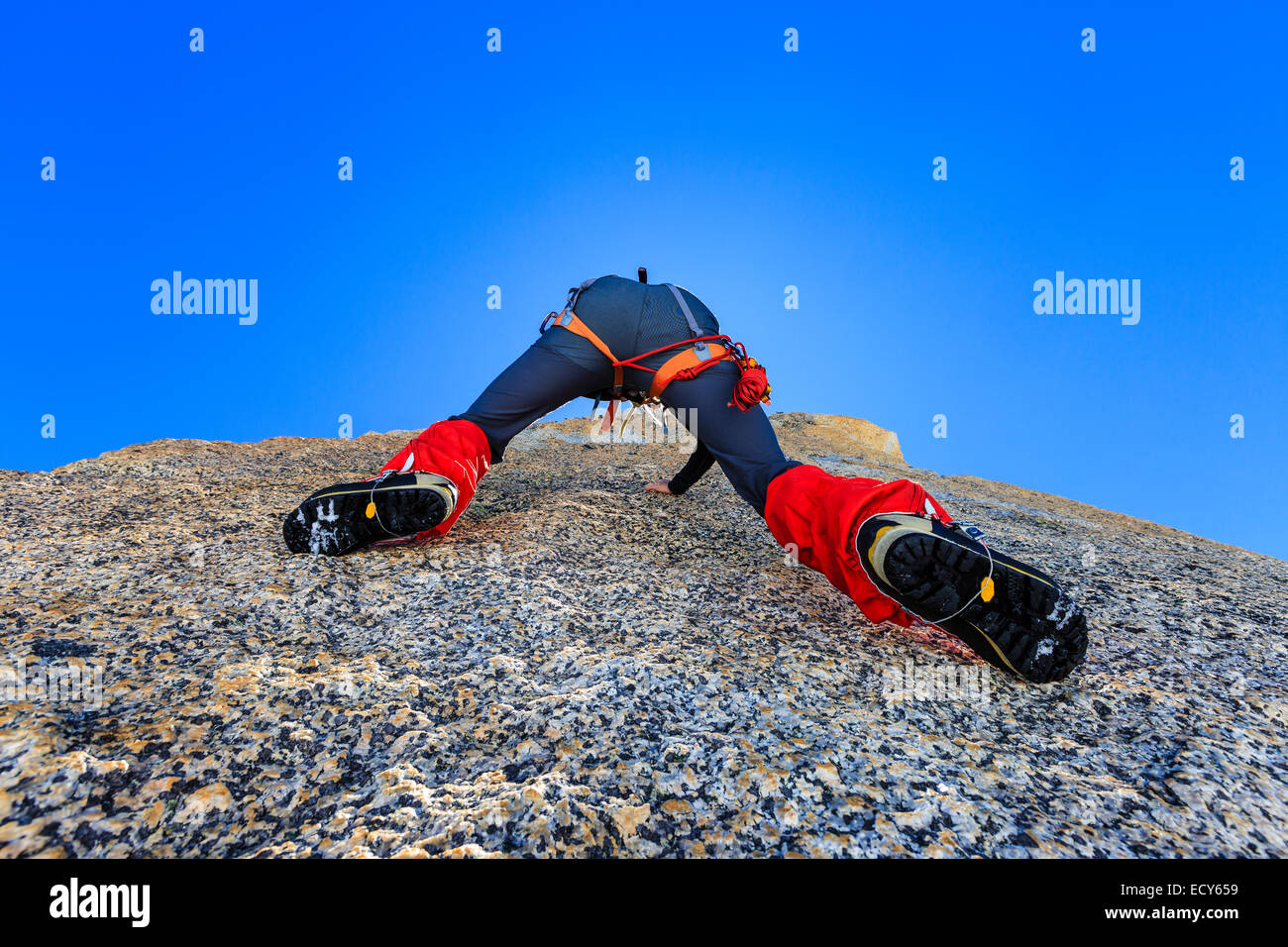 Steep wall climber hi-res stock photography and images - Alamy