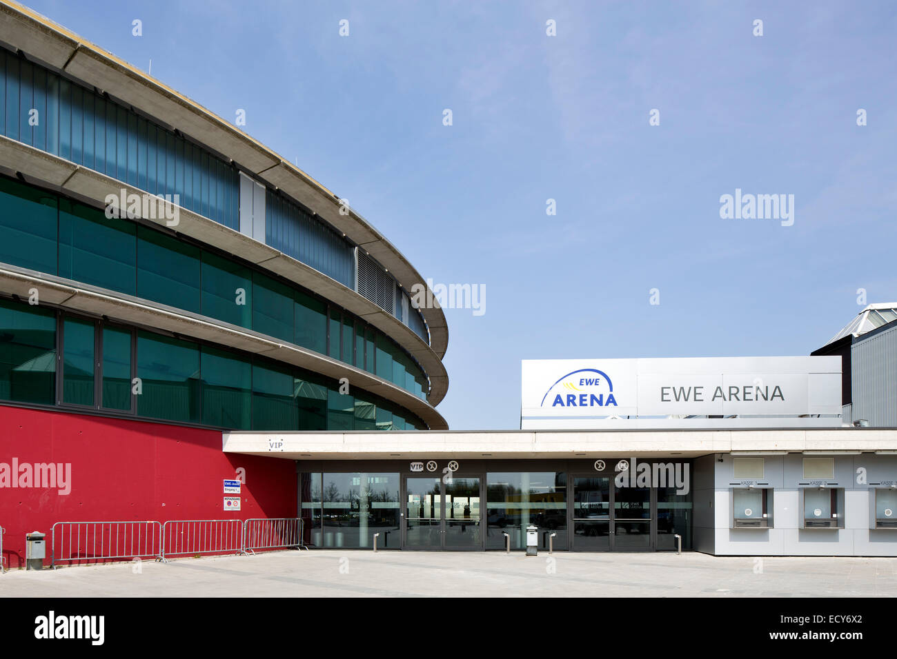 EWE Arena, sports and events centre, Oldenburg, Lower Saxony, Germany Stock Photo