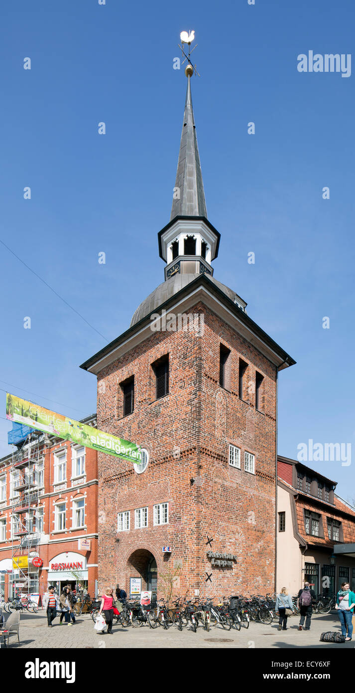 Lappan, former bell tower of the Holy Spirit Hospital and the city&#39;s landmarks, Oldenburg, Lower Saxony, Germany Stock Photo