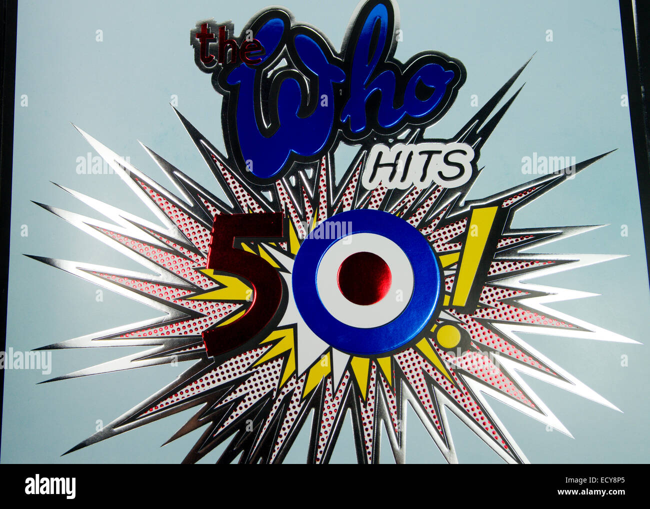 The Who 50 year anniversary tour program Stock Photo