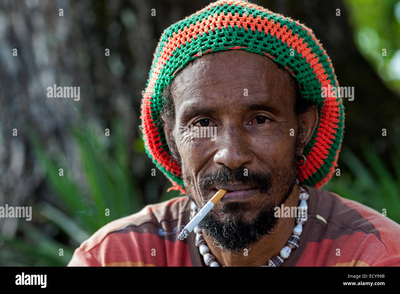 Trippy Rasta Smoke Background