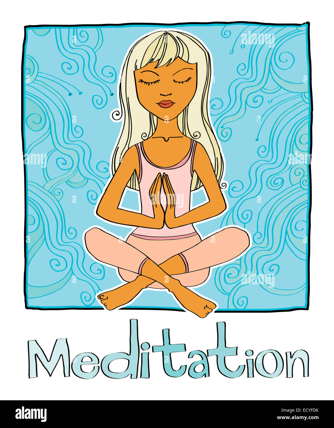 meditation Stock Photo