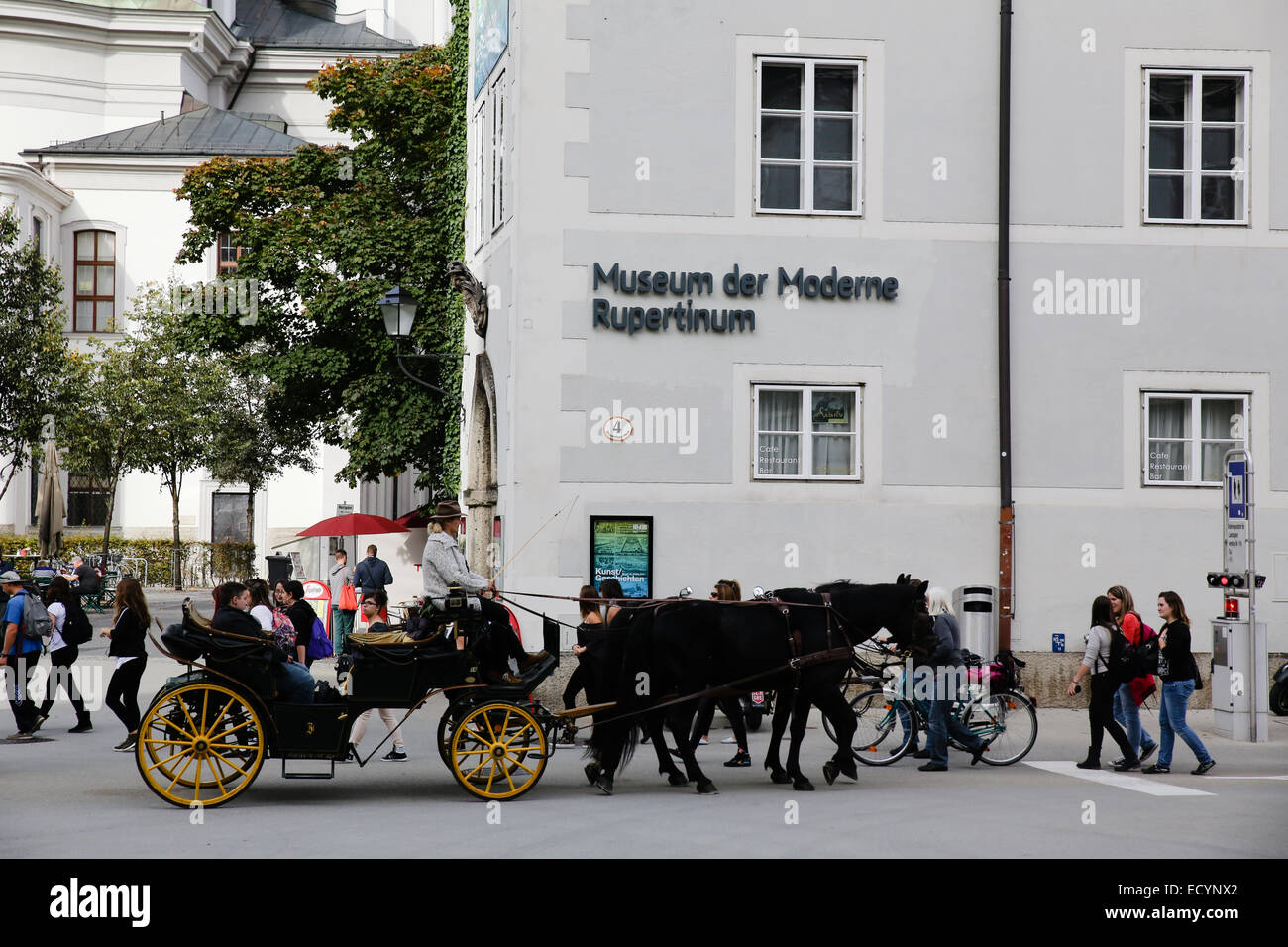 Salzburg Museum der Moderne Rupertinum Stock Photo