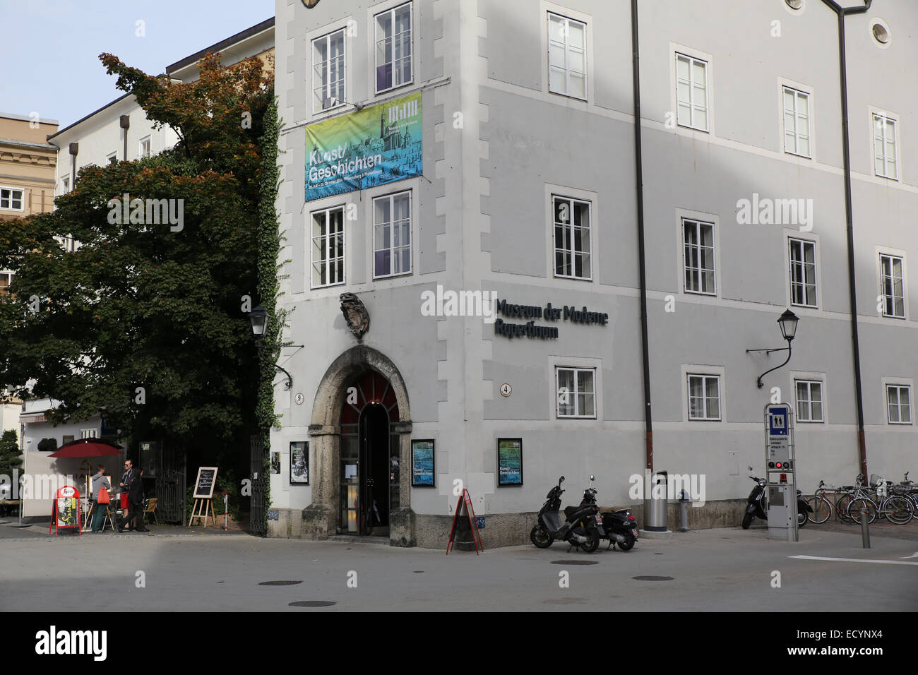 Salzburg Museum der Moderne Rupertinum Stock Photo